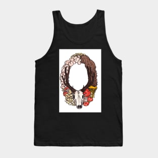 Illustrated Letter 'O' Tank Top